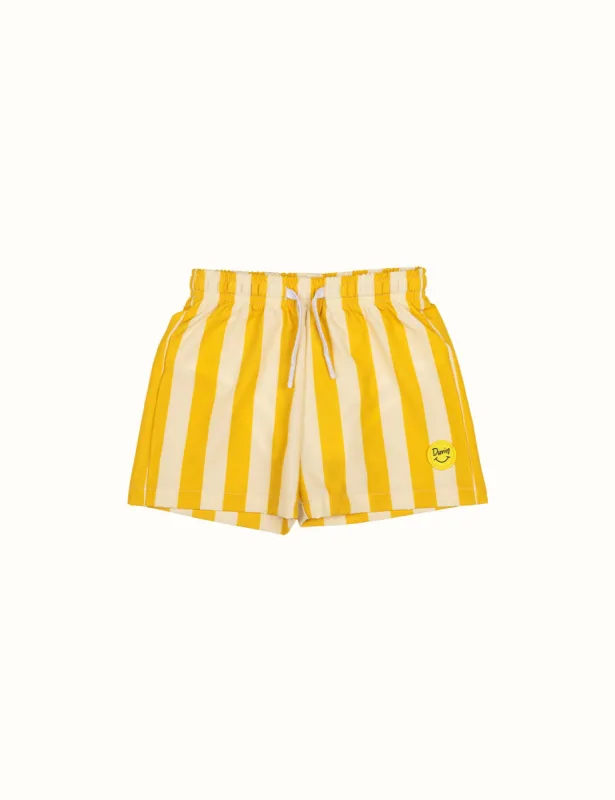 Traveler Swim Short Yellow - Boys sold by Duvin Design