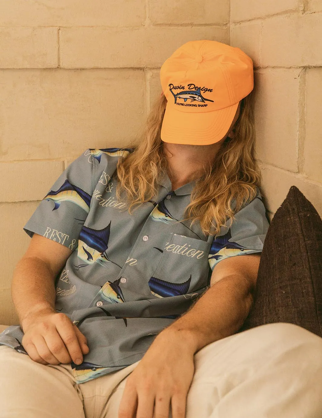 Marlin Leisure Stretch Buttonup sold by Duvin Design product image thumbnail 4