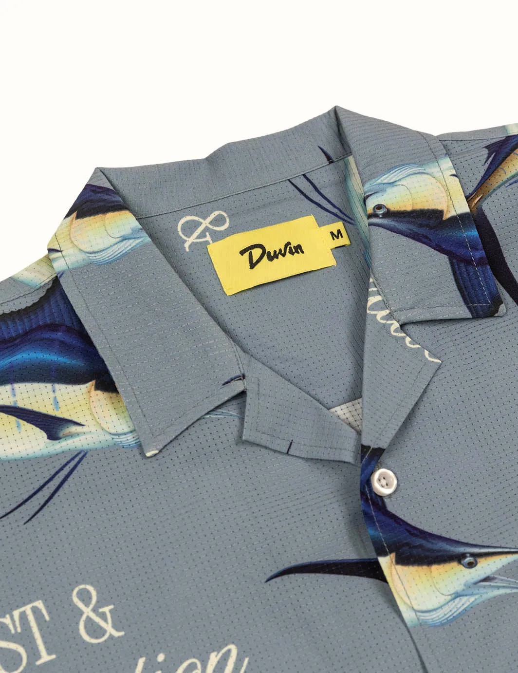 Marlin Leisure Stretch Buttonup sold by Duvin Design product image thumbnail 3