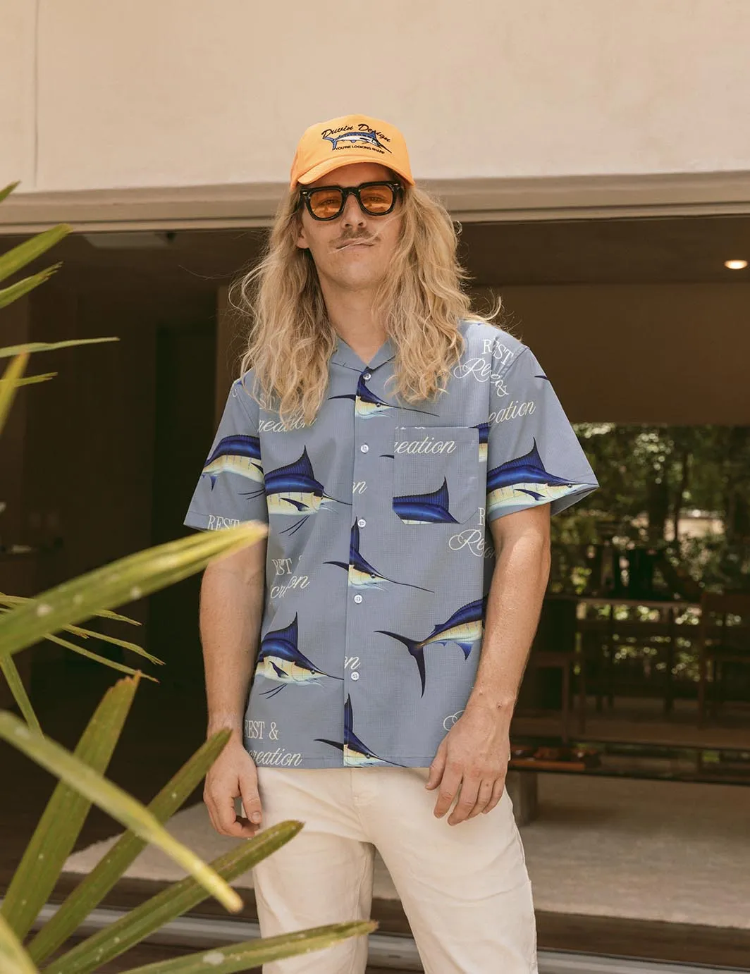 Marlin Leisure Stretch Buttonup sold by Duvin Design product image thumbnail 5