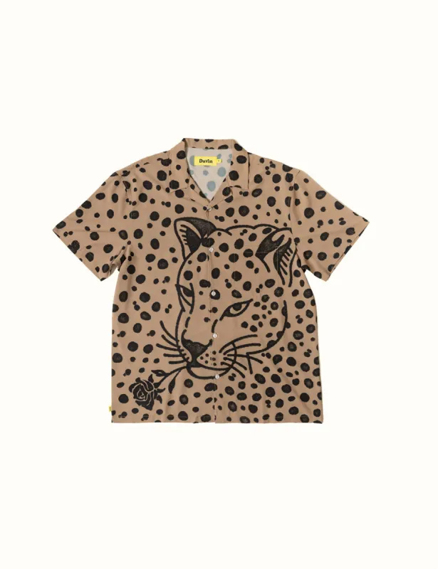 Big Cat Buttonup - Lightweight Stretch sold by Duvin Design