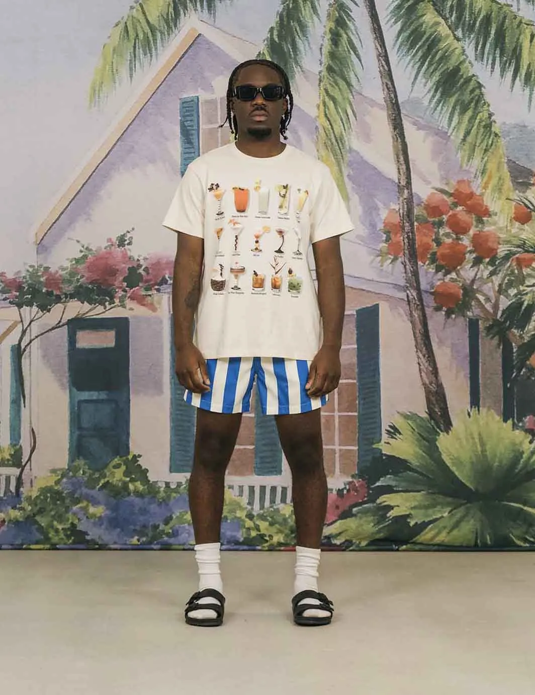 Cocktail Menu Tee Antique sold by Duvin Design product image thumbnail 2