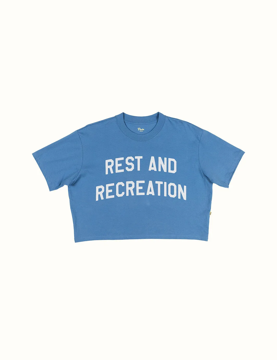 RR Crop Tee - Blue sold by Duvin Design