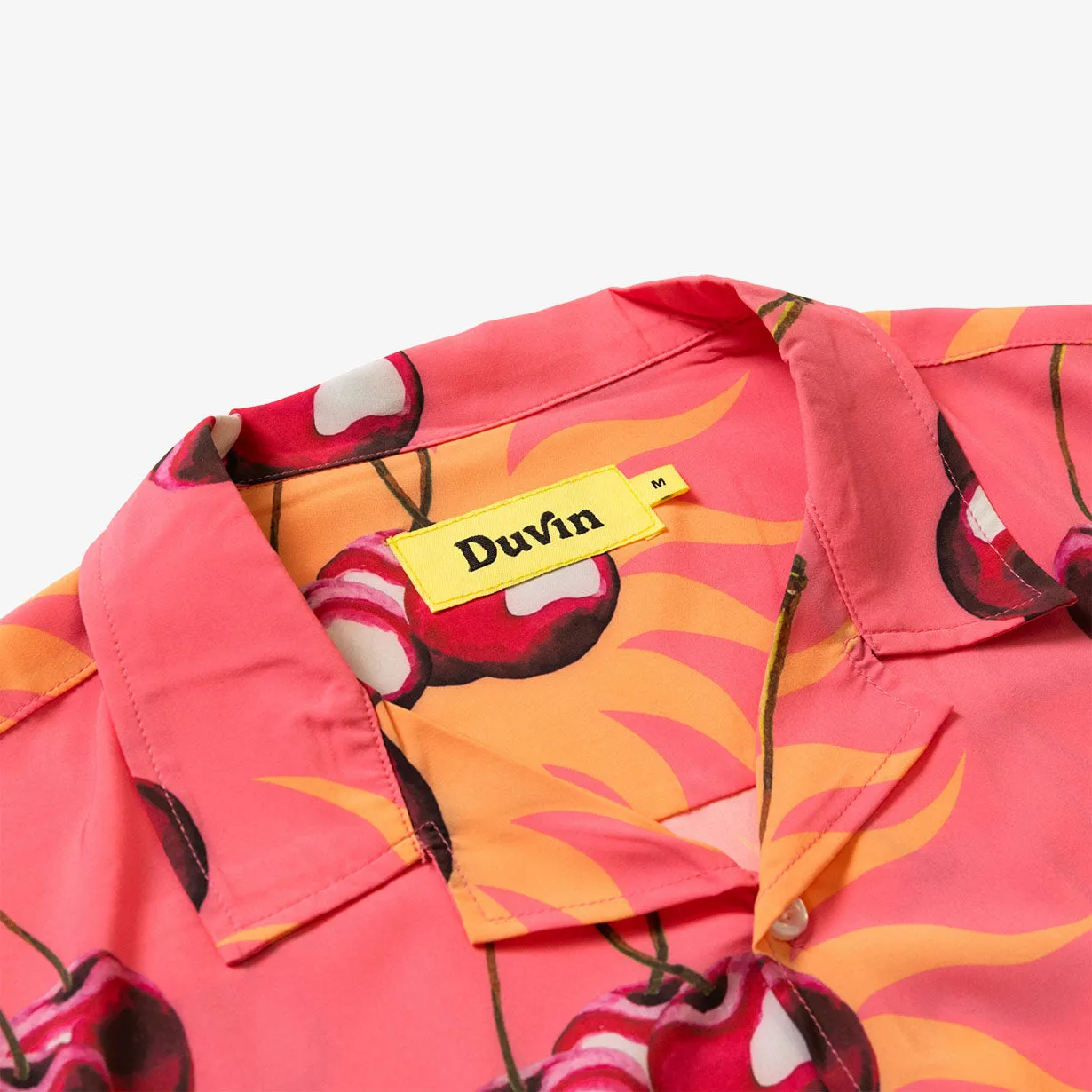 Cherry Buttonup - Lightweight Stretch sold by Duvin Design product image thumbnail 4