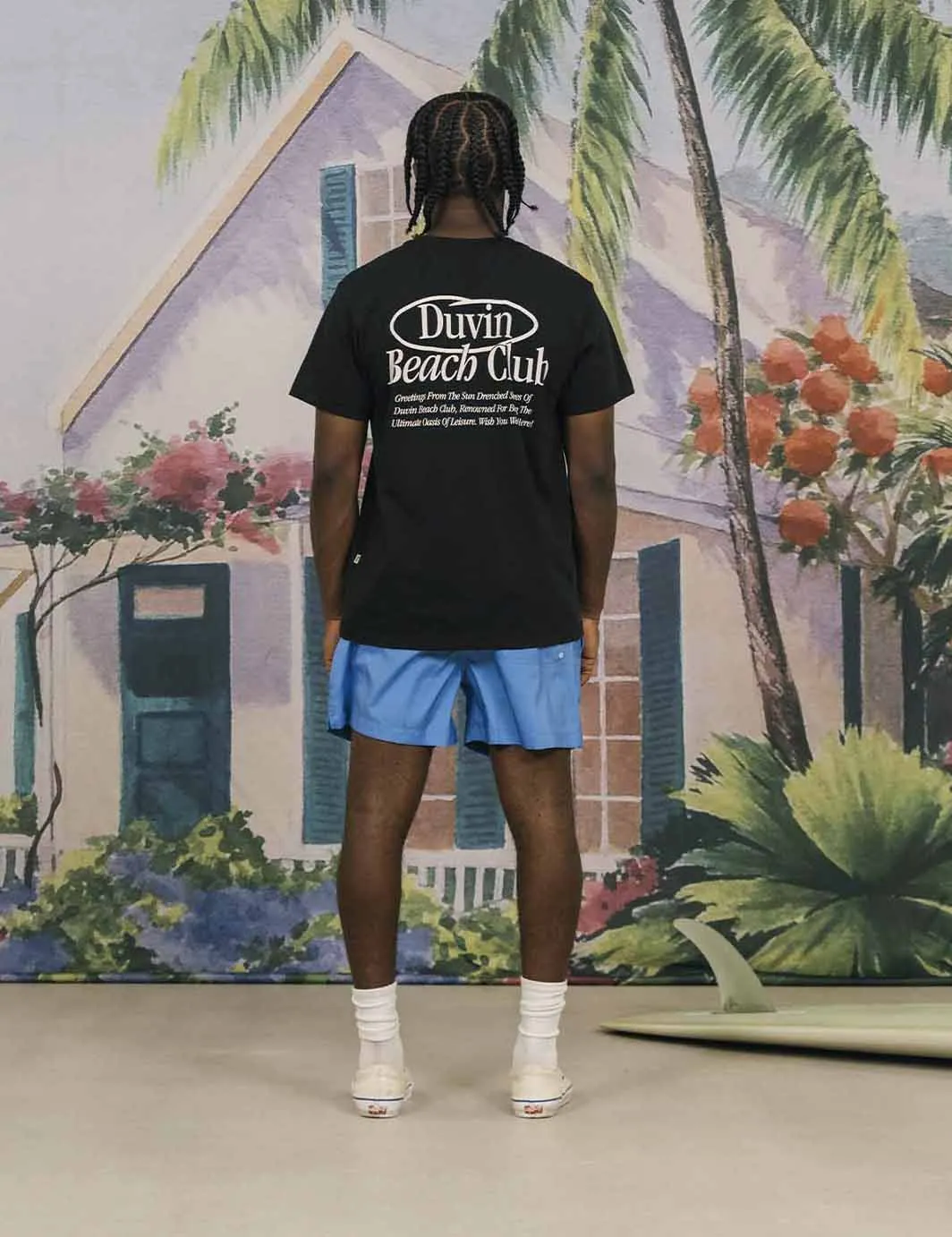 Members Only Tee Black (SP 24) sold by Duvin Design product image thumbnail 3