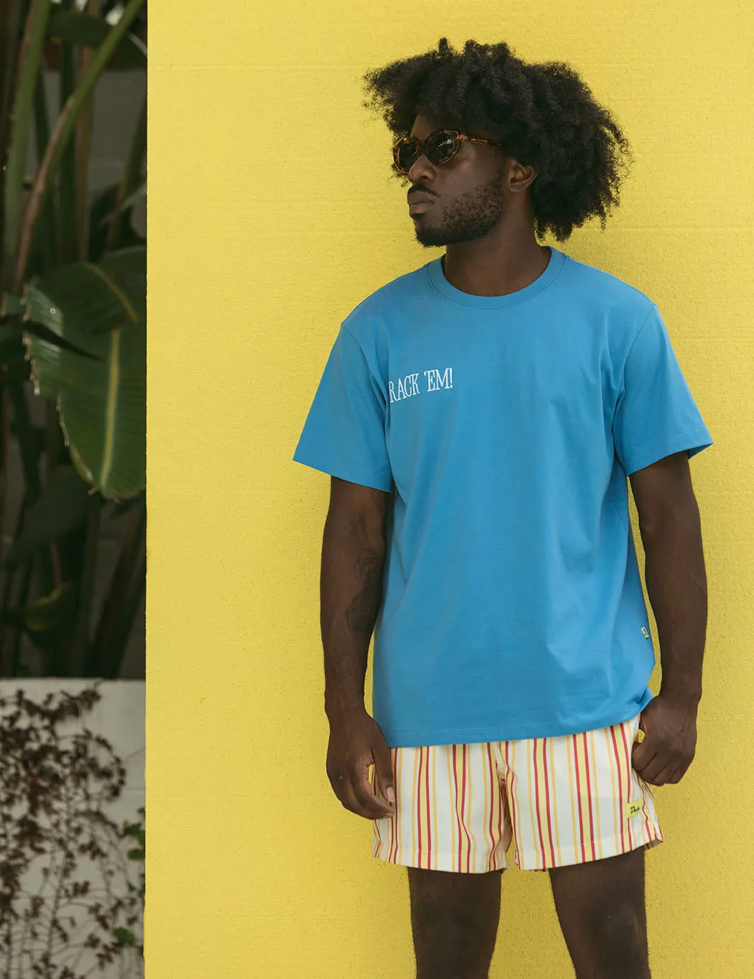 Rack Em Tee - Blue sold by Duvin Design product image thumbnail 3