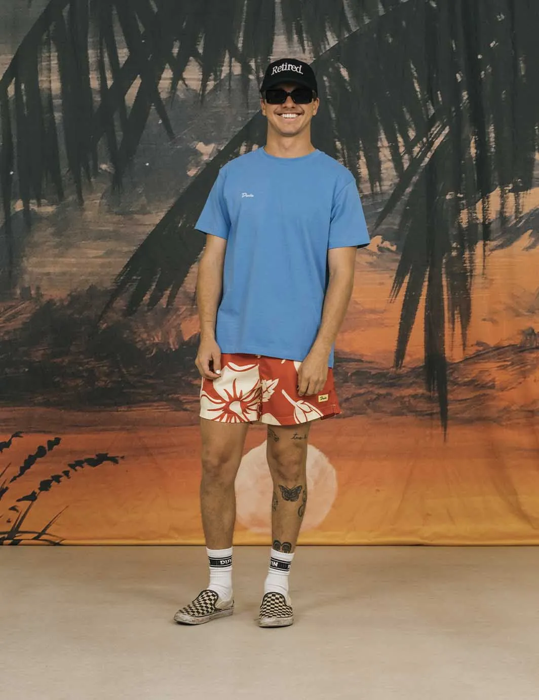 Basics Tee Blue sold by Duvin Design product image thumbnail 3