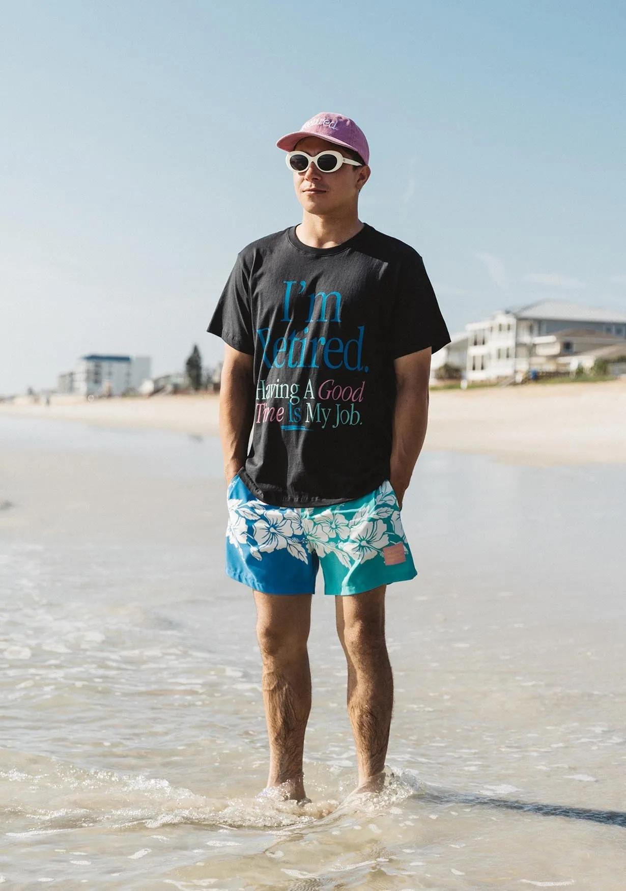 Retired Tee - Black sold by Duvin Design product image thumbnail 2