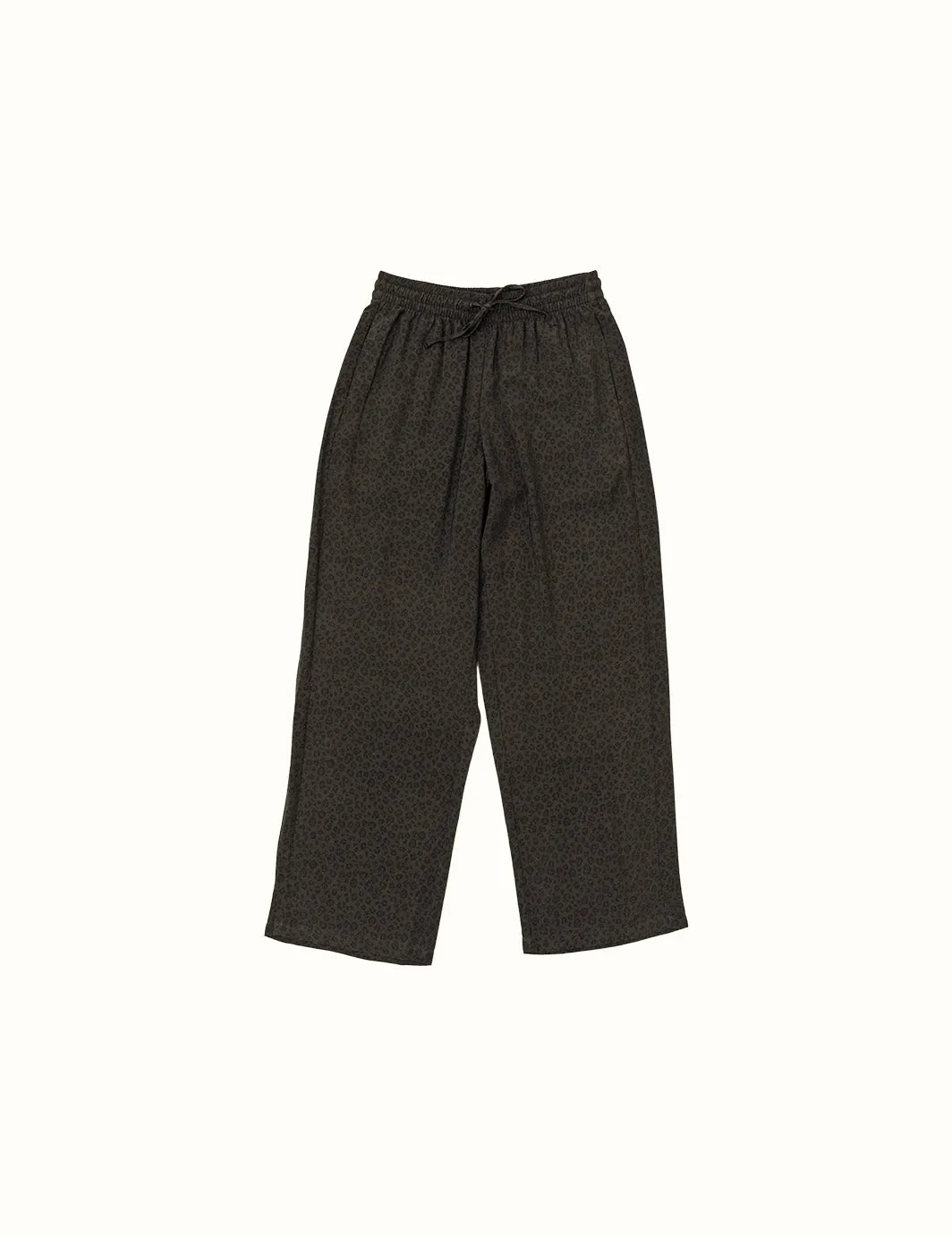 Black Leopard Pants sold by Duvin Design