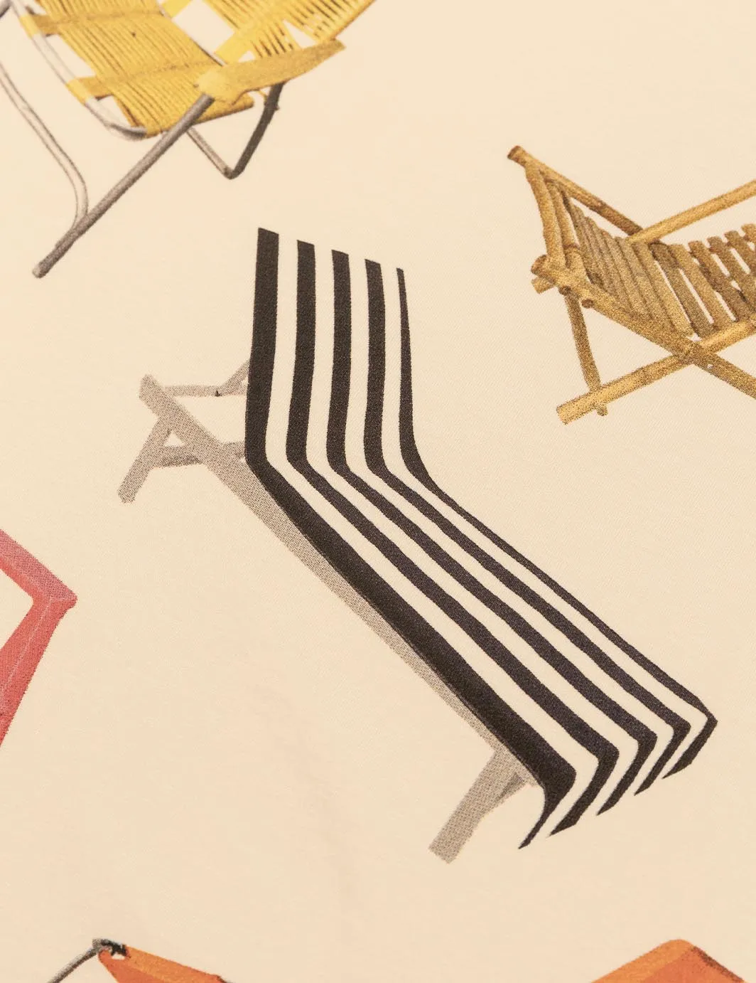 Beach Chairs Tee - Antique sold by Duvin Design product image thumbnail 4