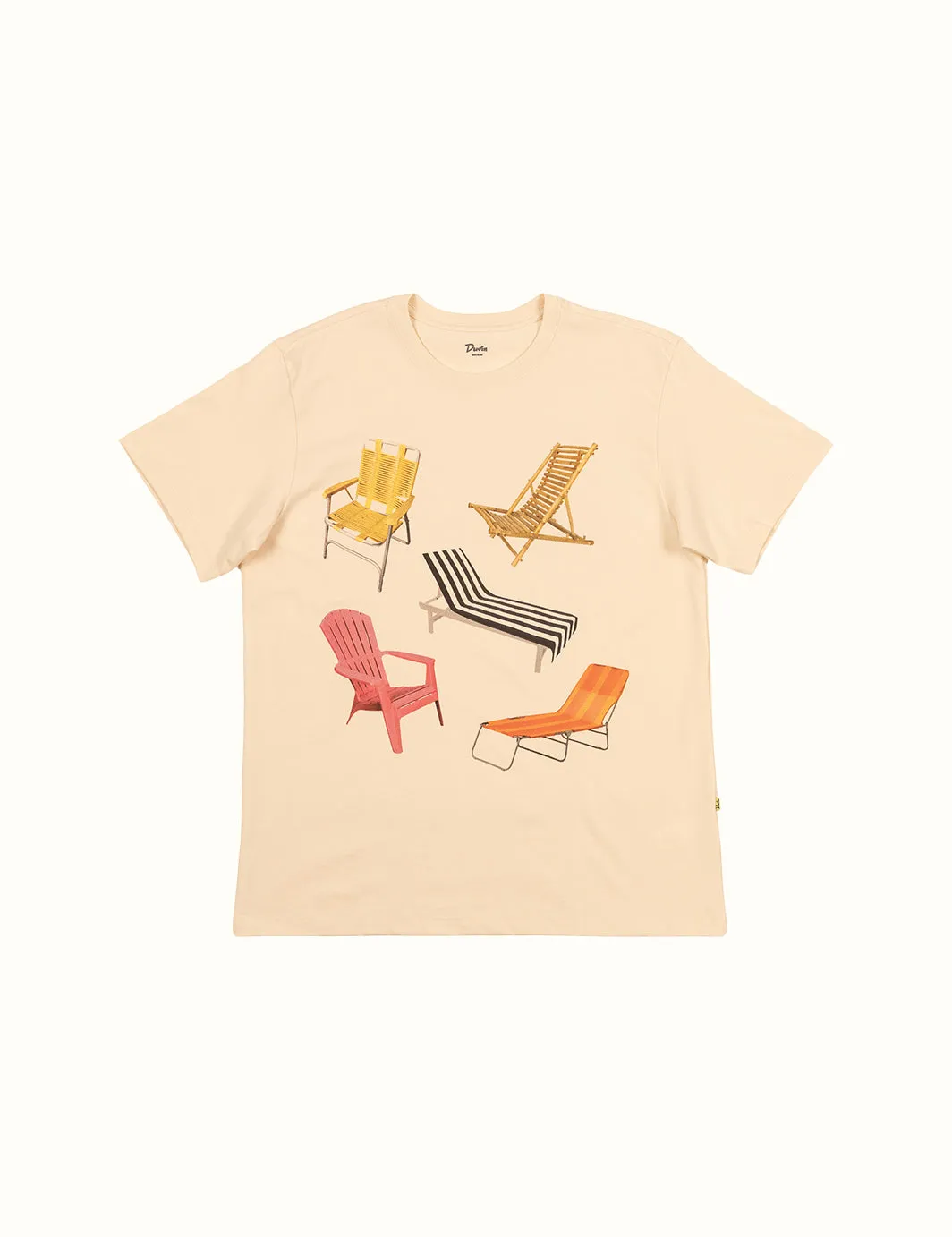 Beach Chairs Tee - Antique sold by Duvin Design