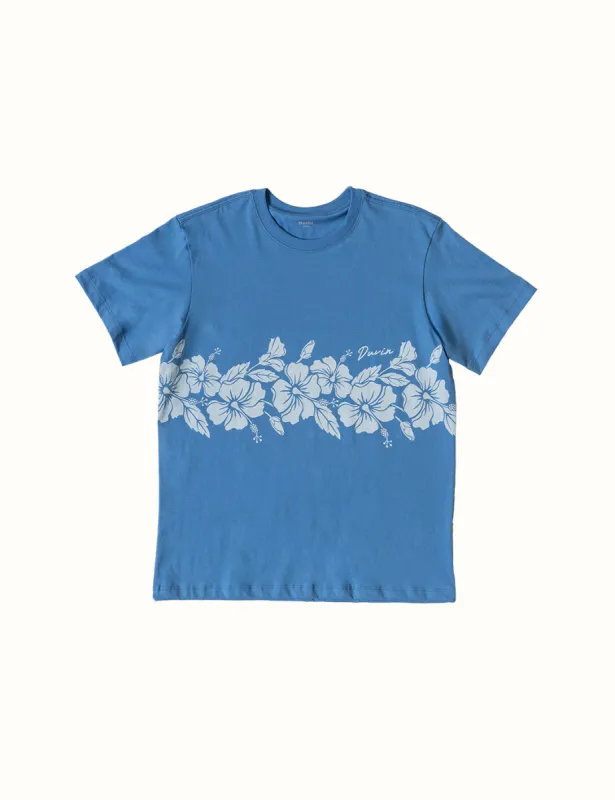 Oasis Tee - Blue sold by Duvin Design