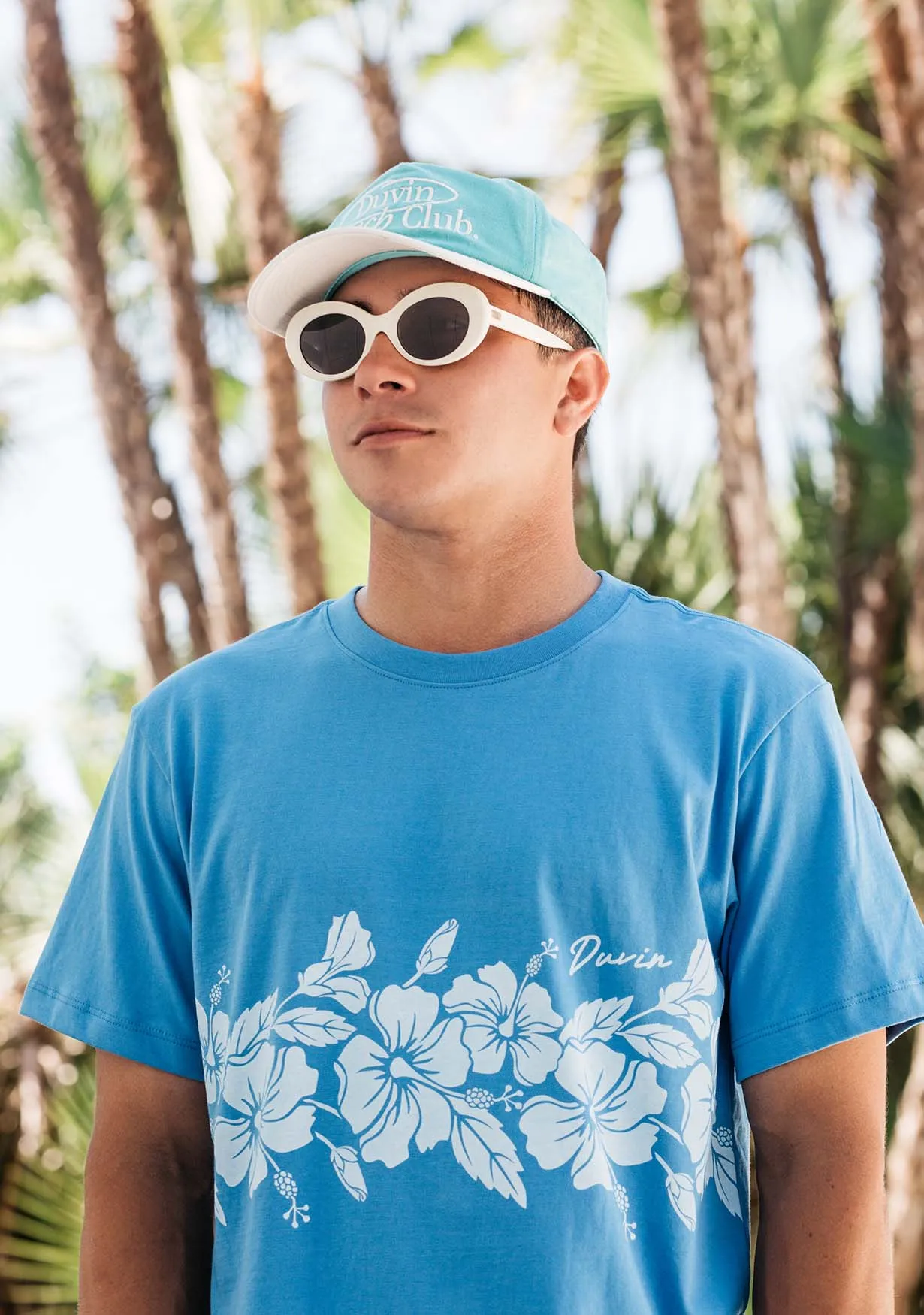 Oasis Tee - Blue sold by Duvin Design product image thumbnail 4
