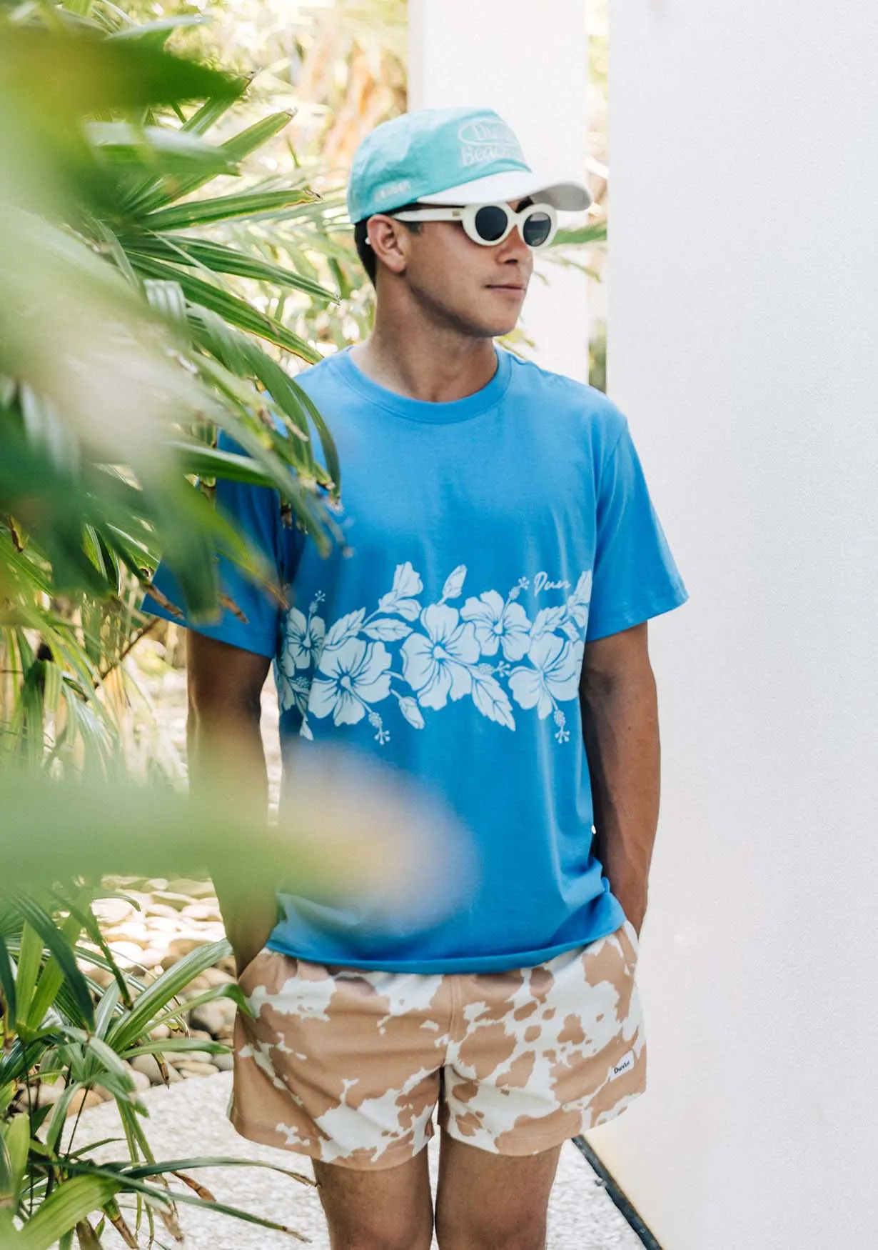 Oasis Tee - Blue sold by Duvin Design product image thumbnail 3