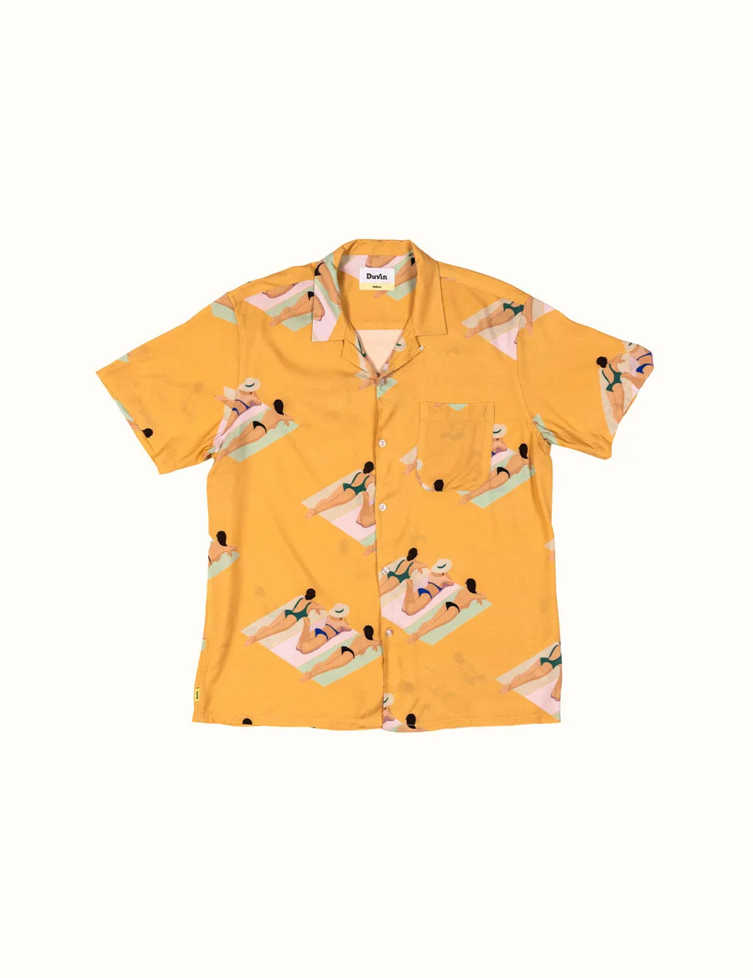 Beach Day Buttonup Shirt sold by Duvin Design