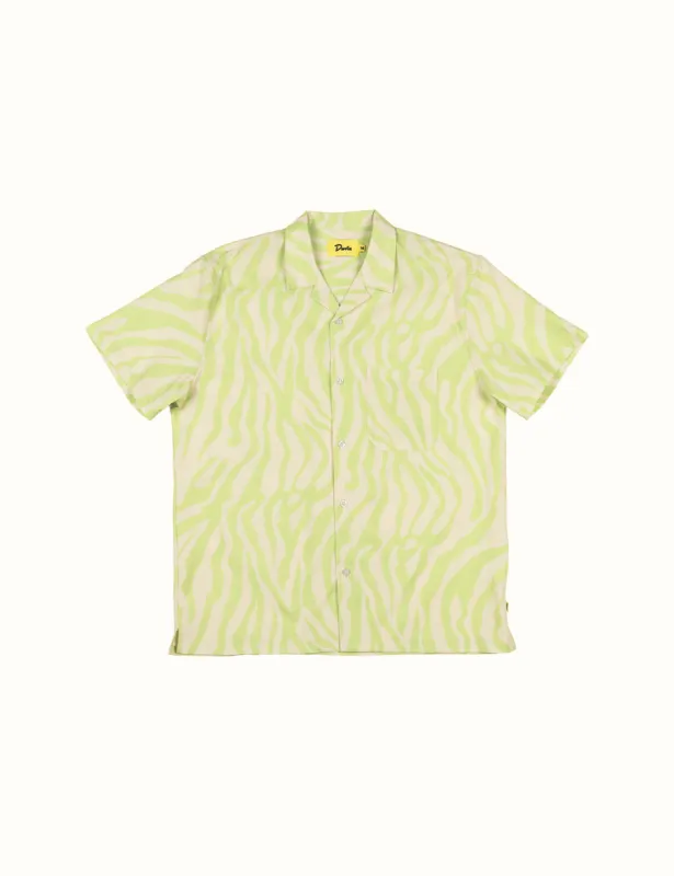 Keylime Zebra Leisure Stretch Buttonup sold by Duvin Design