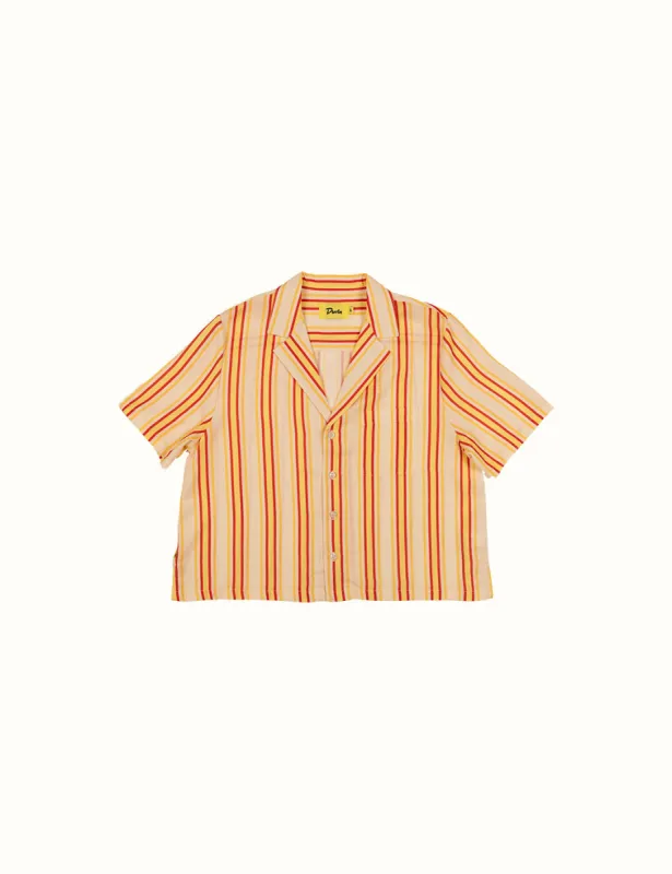 Stripe Crop Buttonup sold by Duvin Design