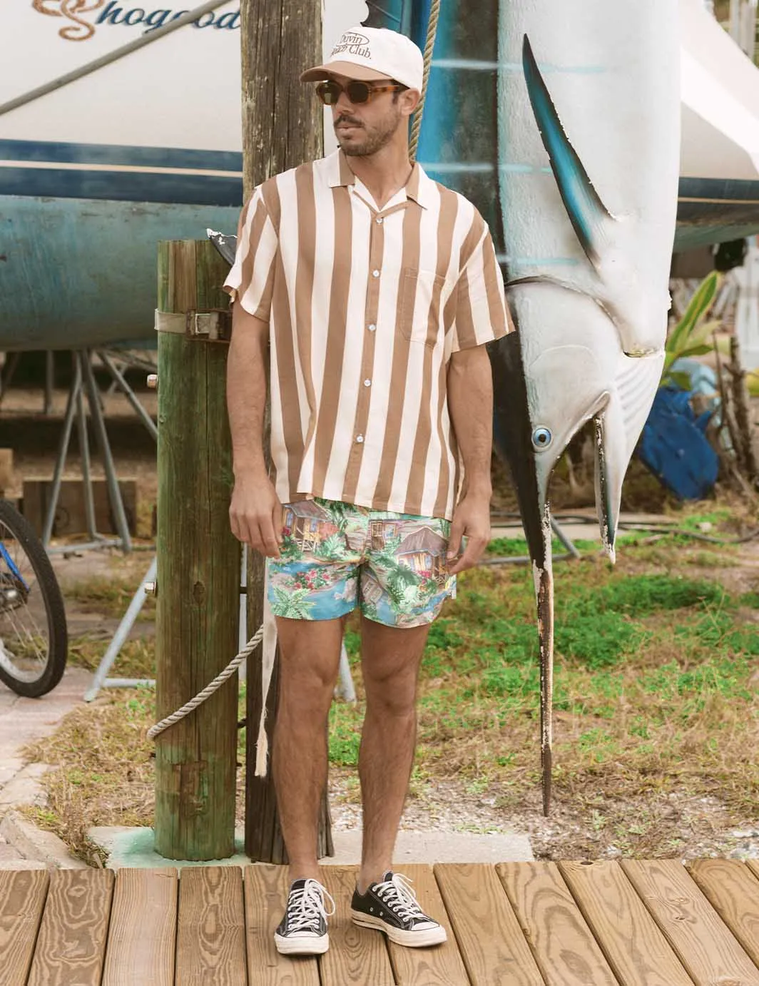 Travel Buttonup Brown sold by Duvin Design product image thumbnail 3