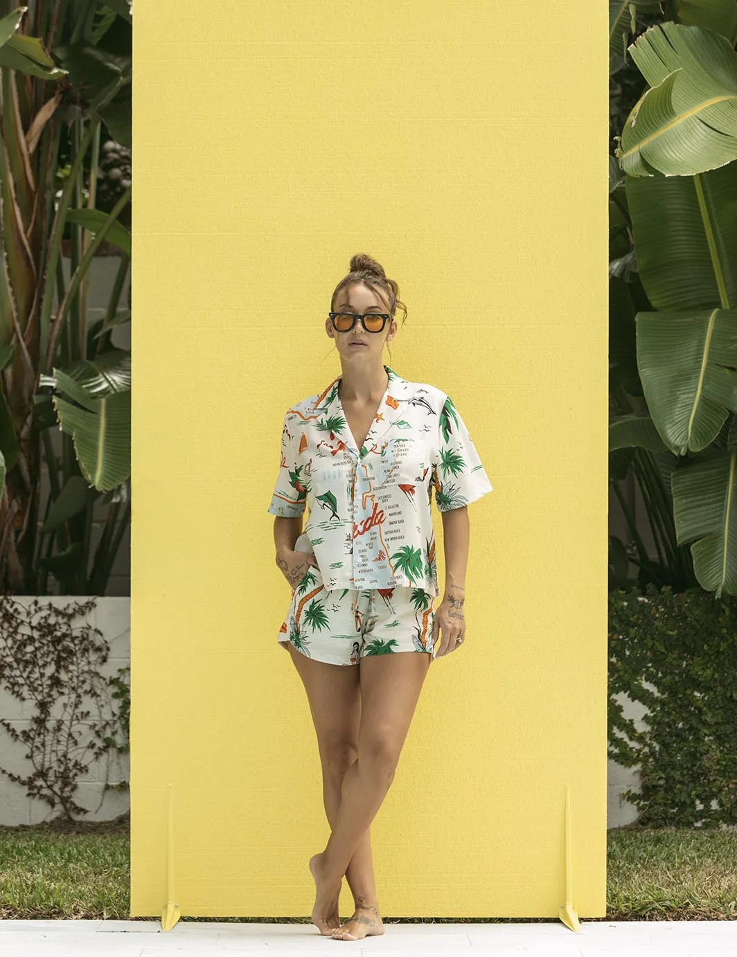 Florida Crop Buttonup sold by Duvin Design product image thumbnail 2