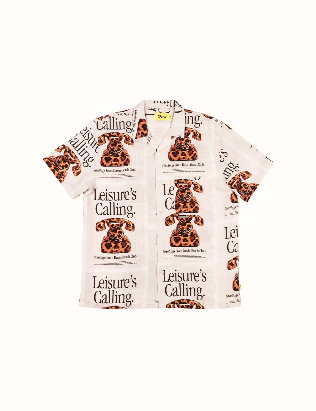 Cat Call Buttonup sold by Duvin Design