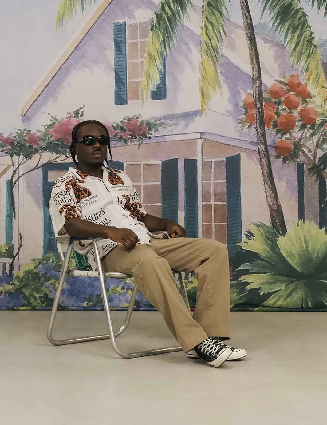 Cat Call Buttonup sold by Duvin Design product image thumbnail 3