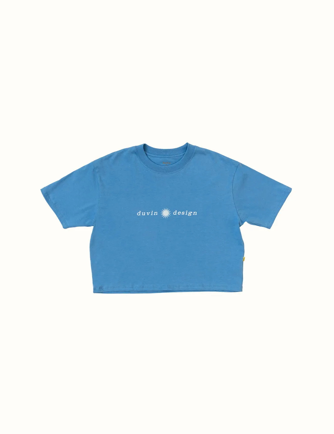 Too Hot Crop Tee - Blue sold by Duvin Design product image thumbnail 2