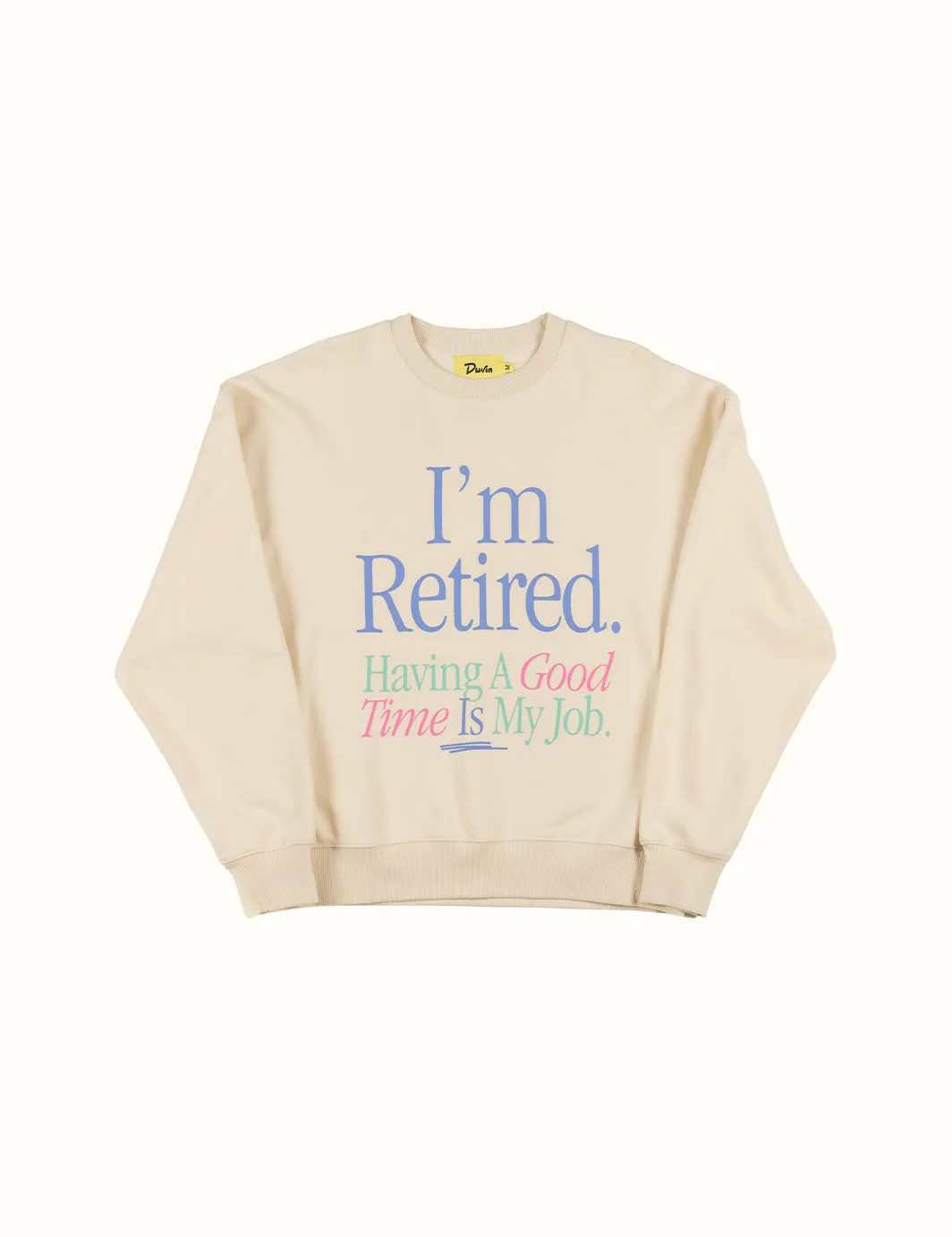 Retired Crew Sweater sold by Duvin Design