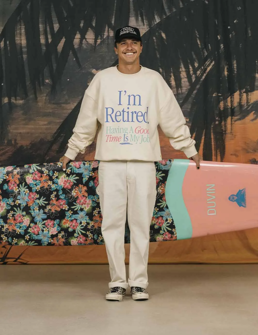 Retired Crew Sweater sold by Duvin Design product image thumbnail 5