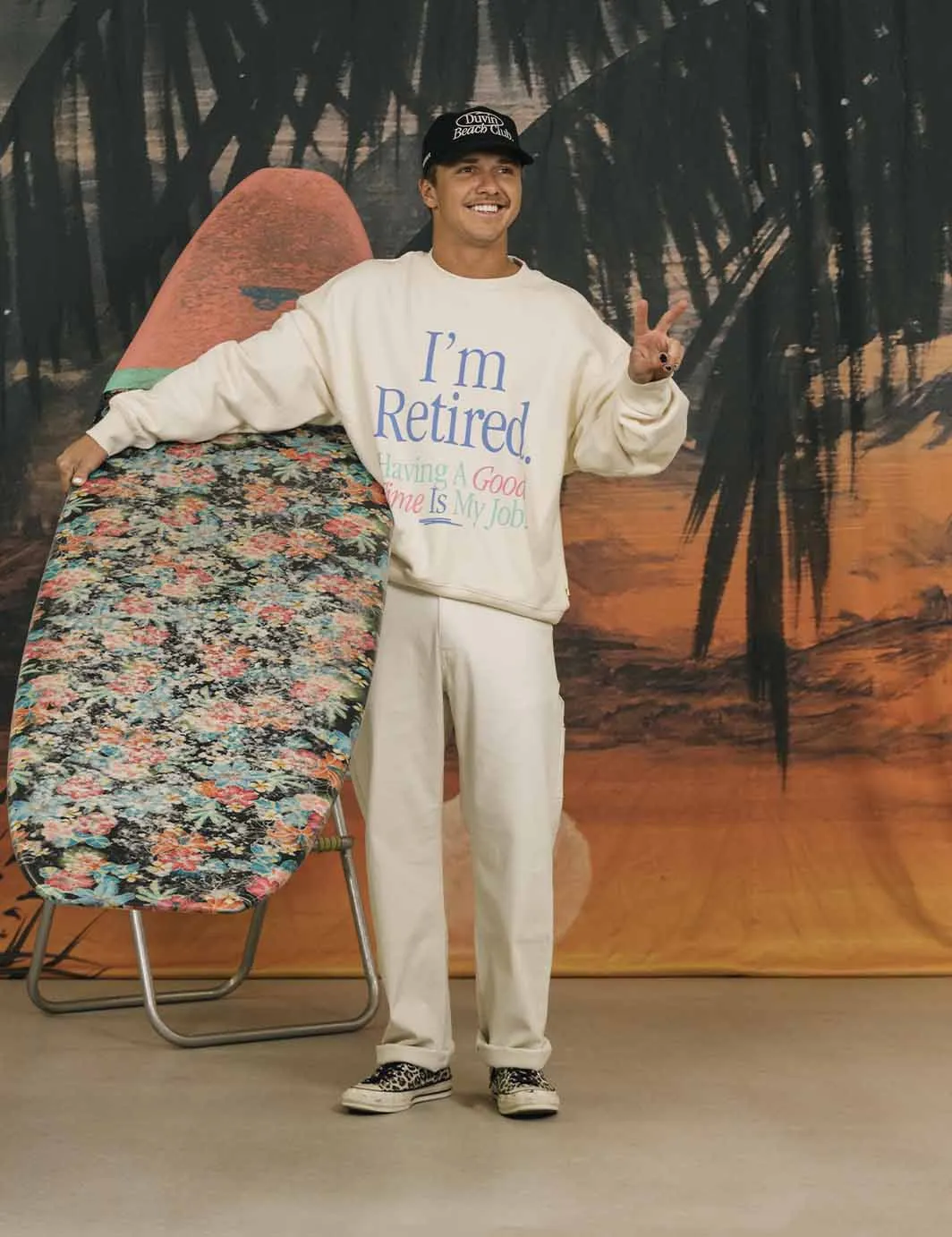 Retired Crew Sweater sold by Duvin Design product image thumbnail 4