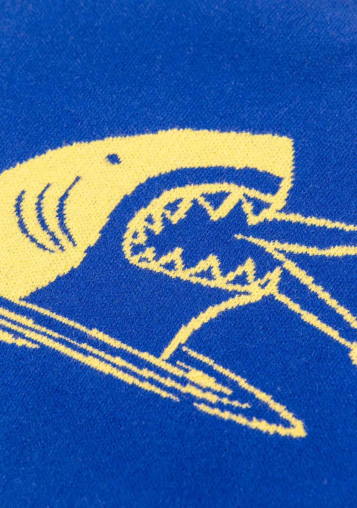 Shark Bite Crew Knit Sweater sold by Duvin Design product image thumbnail 5
