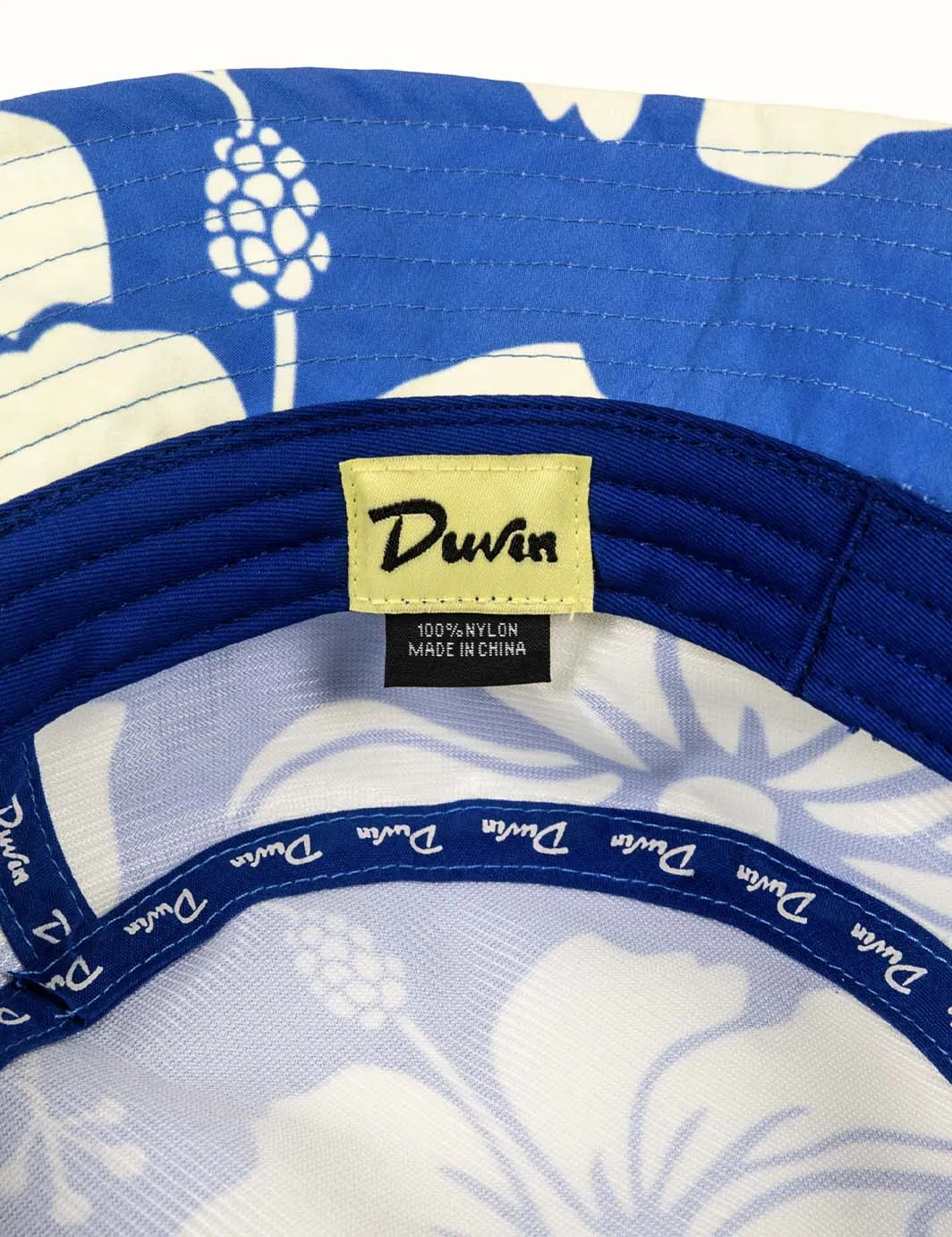 Trouble In Paradise Bucket Hat Blue sold by Duvin Design product image thumbnail 3