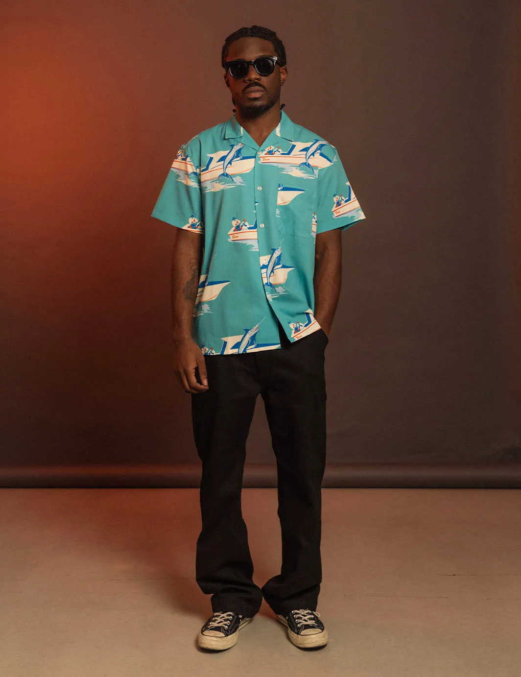 Big Catch Leisure Stretch Buttonup sold by Duvin Design product image thumbnail 4