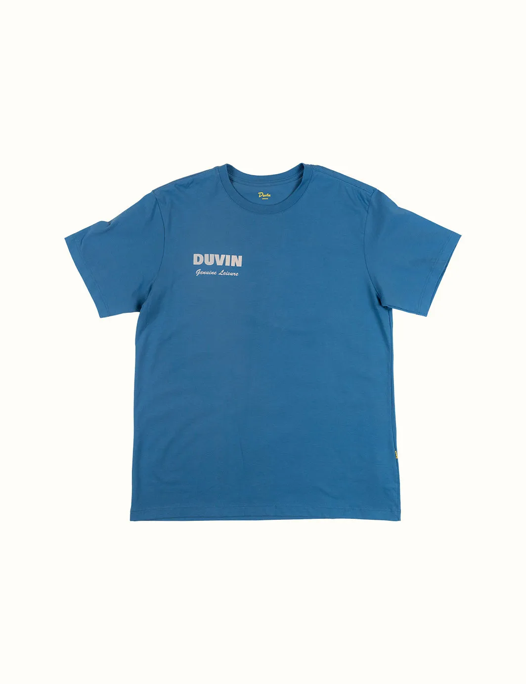 Shark Bite Pima Tee - Blue sold by Duvin Design product image thumbnail 2