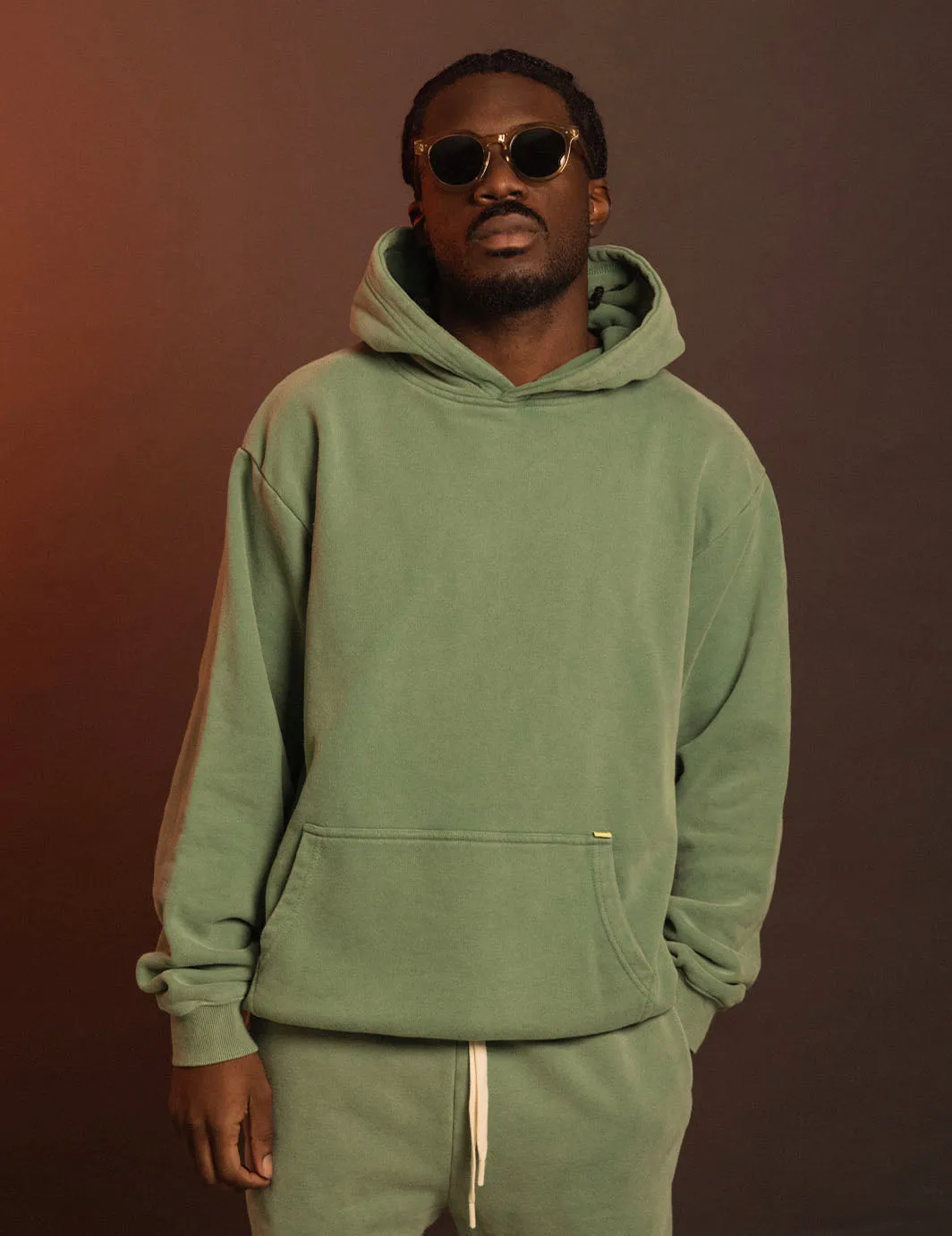 Wide Leg Sweatpant - Green sold by Duvin Design product image thumbnail 4