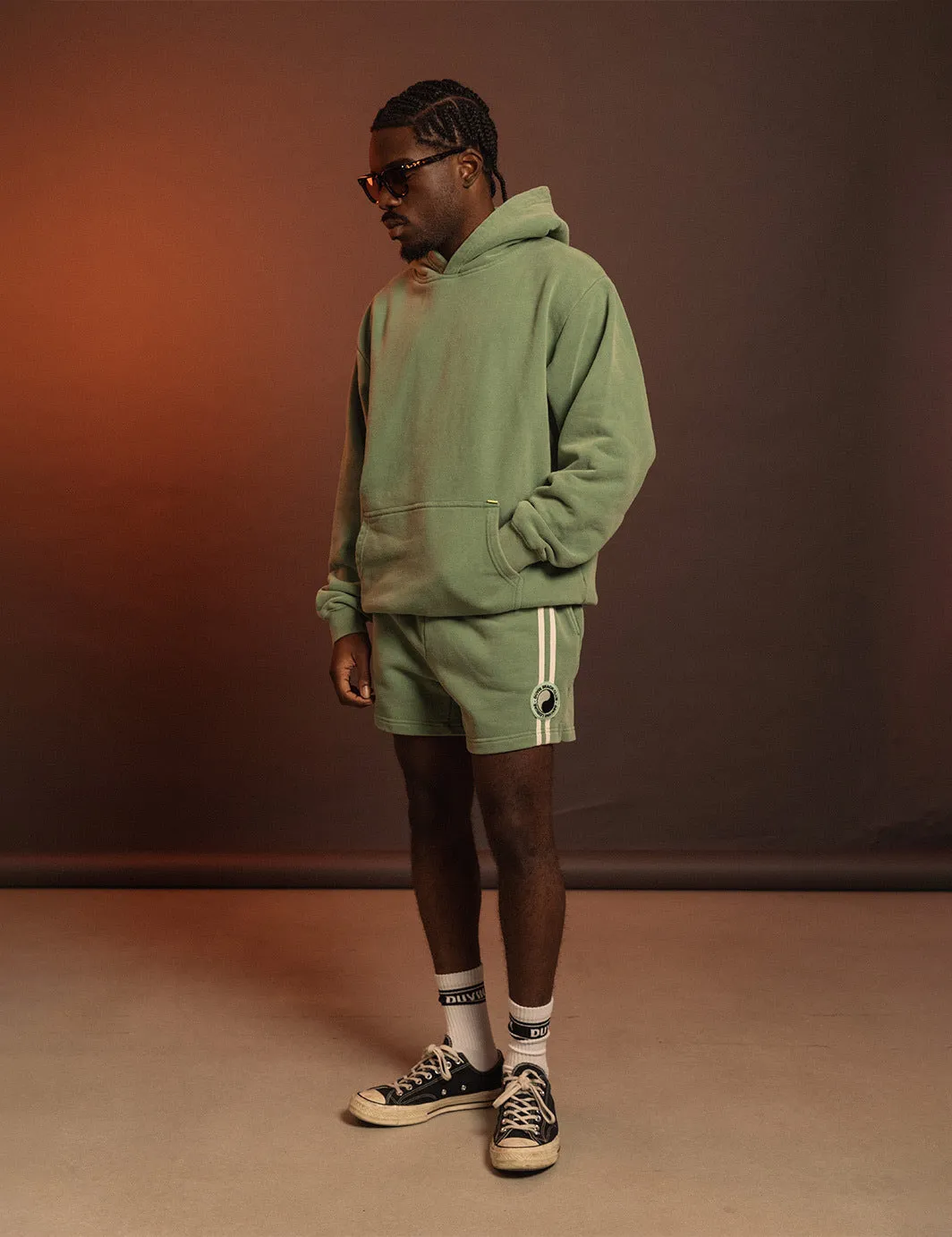 Balance Sweatshort - Green sold by Duvin Design product image thumbnail 2