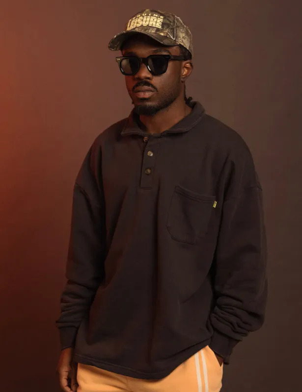 Duvin Polo Fleece - Black sold by Duvin Design