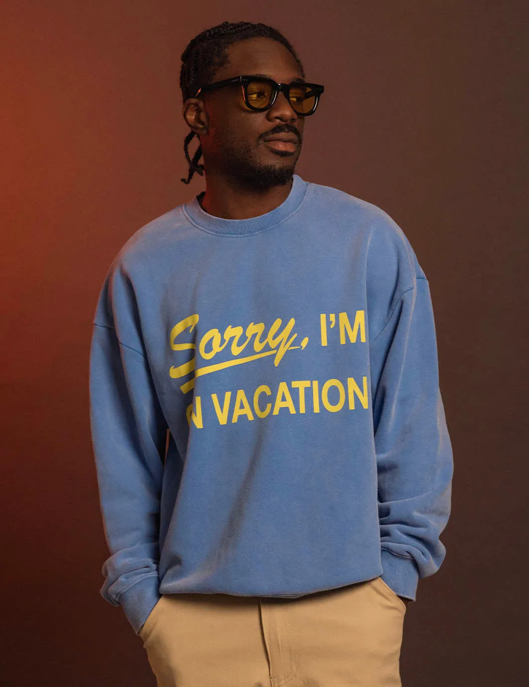 Airplane Mode Crew Sweater sold by Duvin Design product image thumbnail 3