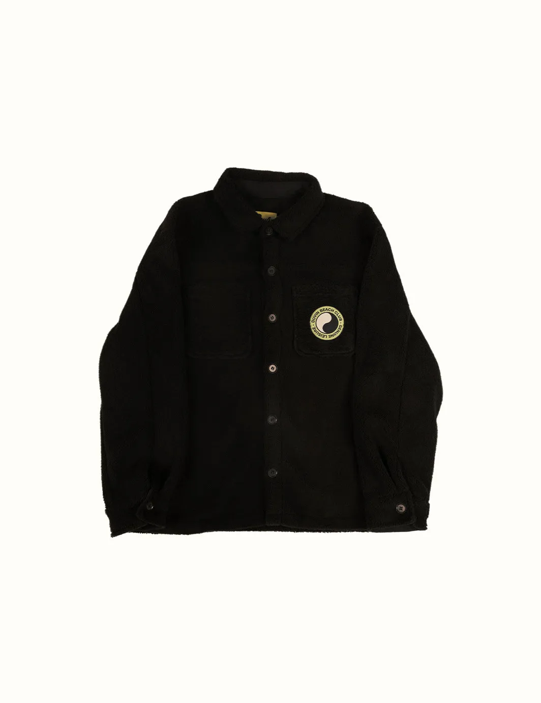 Balance Sherpa Overshirt - Black sold by Duvin Design product image thumbnail 2