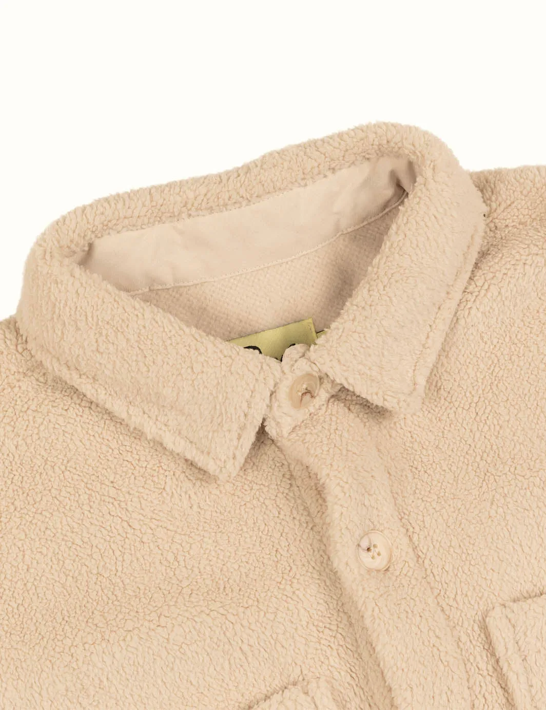 Balance Sherpa Overshirt - Antique sold by Duvin Design product image thumbnail 5