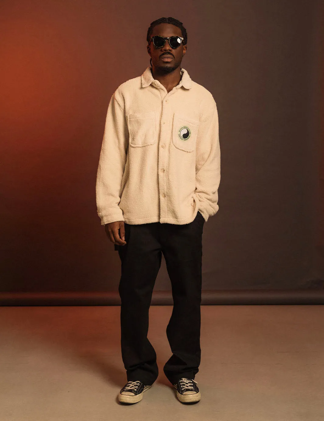 Balance Sherpa Overshirt - Antique sold by Duvin Design