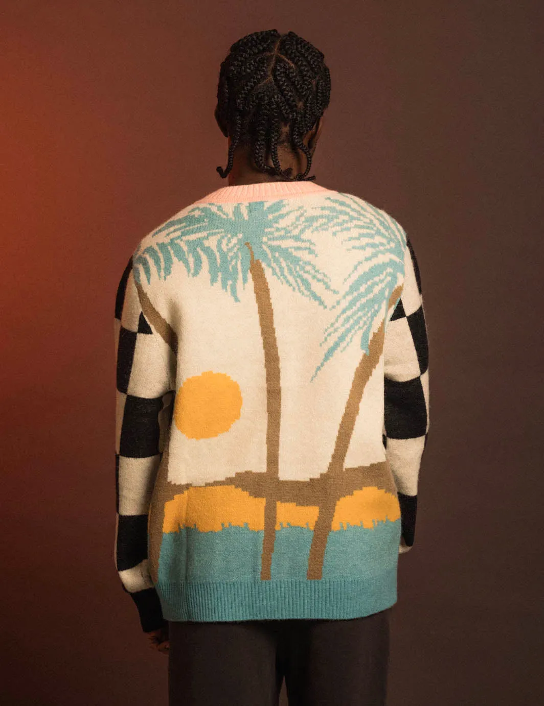 Tropical Cardigan - White sold by Duvin Design product image thumbnail 2