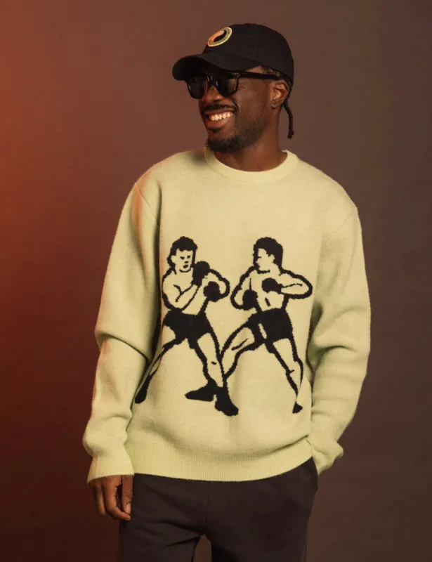 Knuckle Sandwich Crew Knit sold by Duvin Design