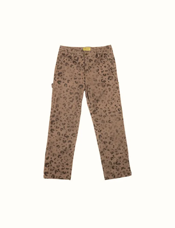 Loose Non-Workwear Pant - Leopard sold by Duvin Design