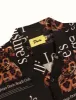 Cat Call Buttonup - Black sold by Duvin Design