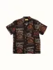 Cat Call Buttonup - Black sold by Duvin Design