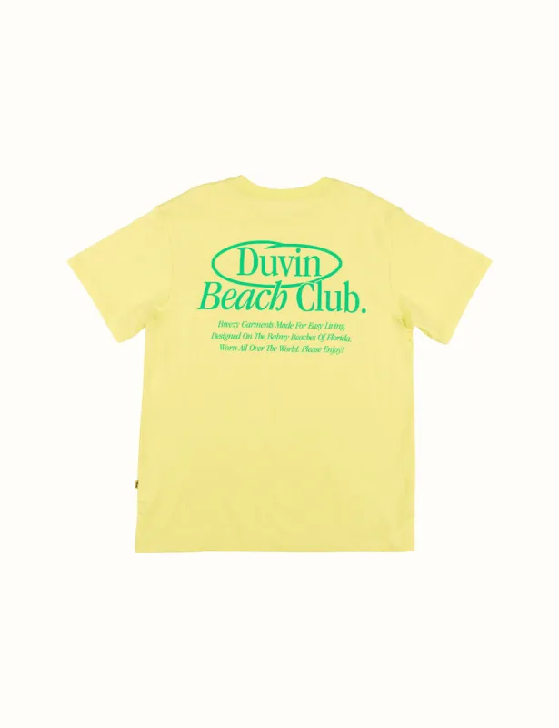 Beach Club Tee - Neon sold by Duvin Design