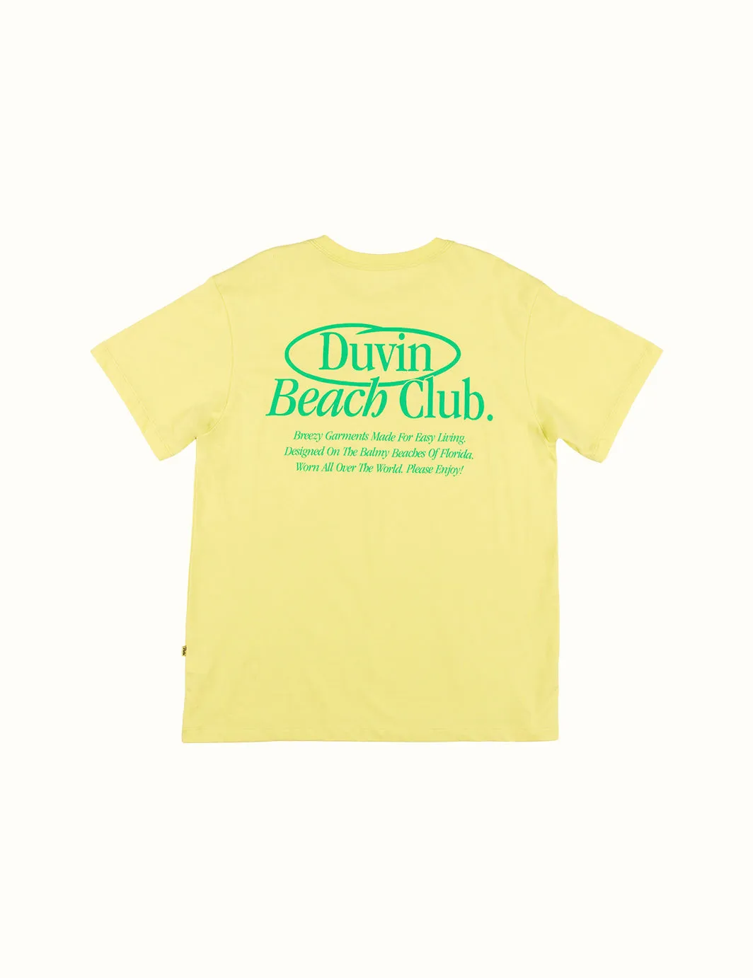 Beach Club Tee - Neon sold by Duvin Design