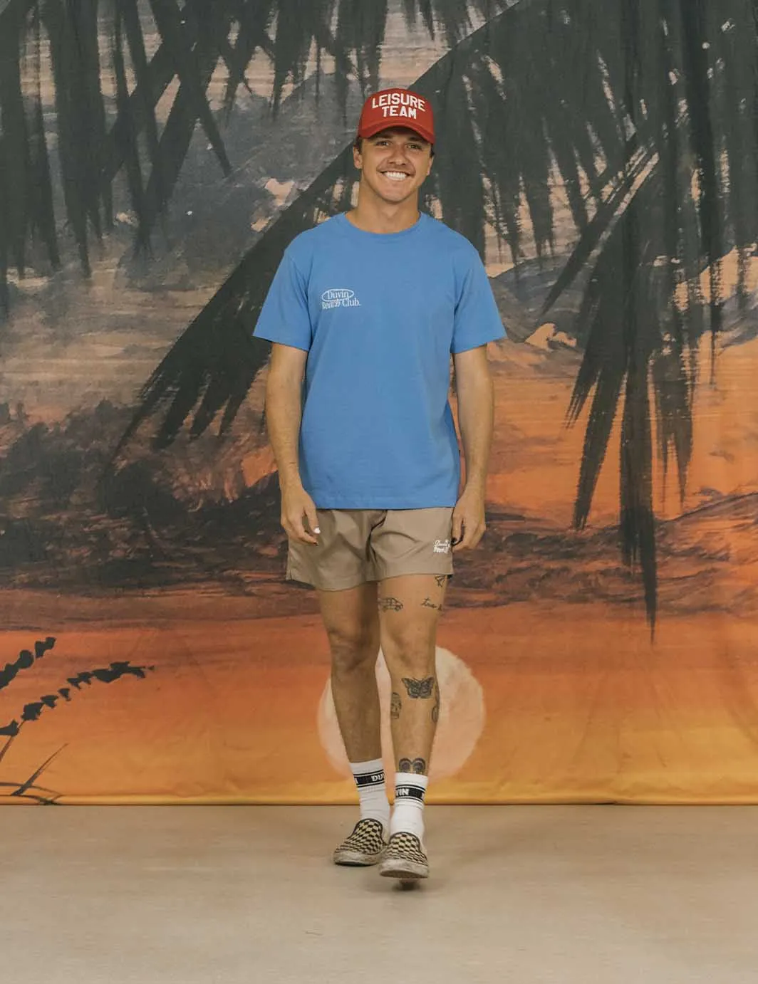 Beach Club Tee Blue - (SP 24) sold by Duvin Design product image thumbnail 5