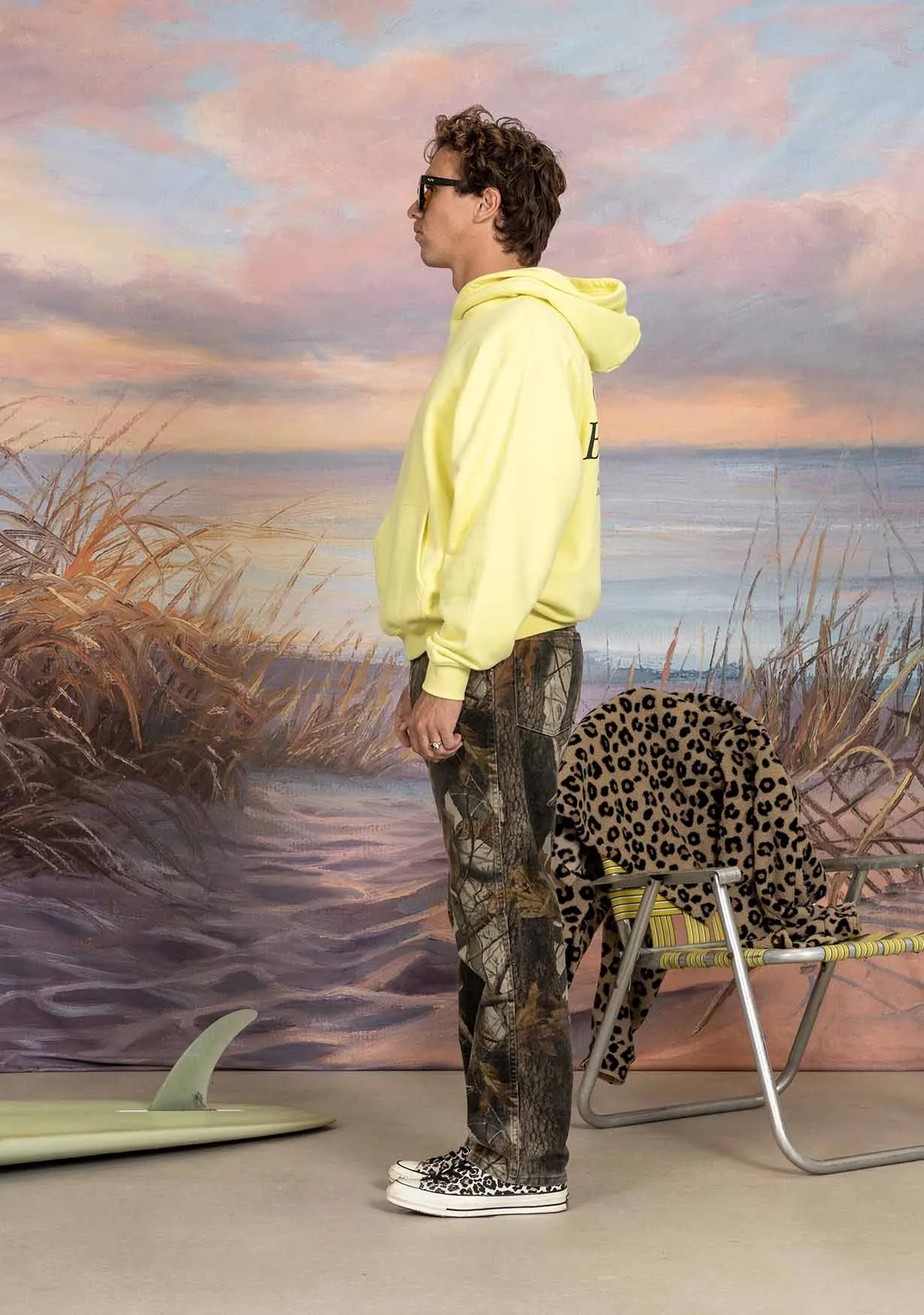 Beach Club Hoodie - Neon sold by Duvin Design product image thumbnail 4