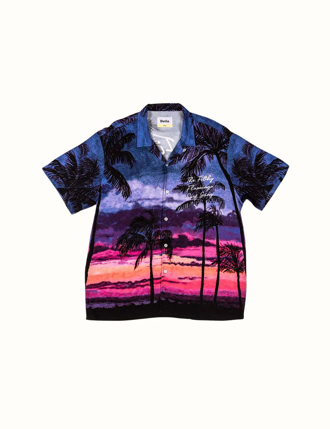 Pink Skies Buttonup Shirt sold by Duvin Design product image thumbnail 2